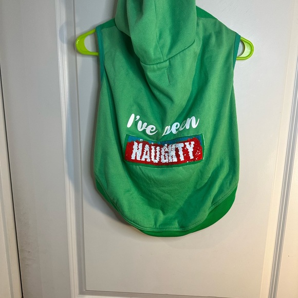 Wondershop  Large Dog/ Cat Flip Hooded Sequin Holiday/ Christmas Jacket - Picture 8 of 8